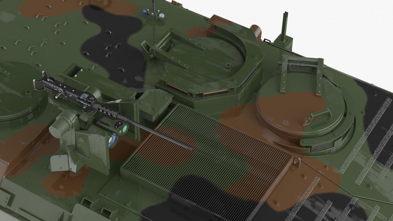 3D US Amphibious Assault Vehicle Wet model