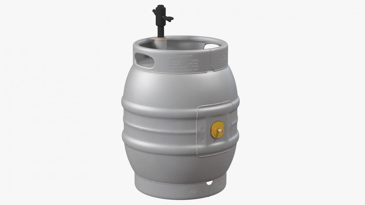 3D Firkin Cask