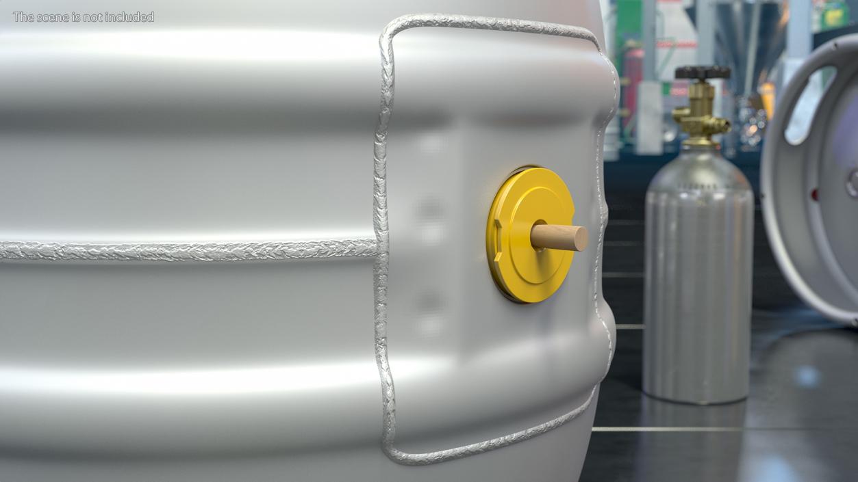 3D Firkin Cask