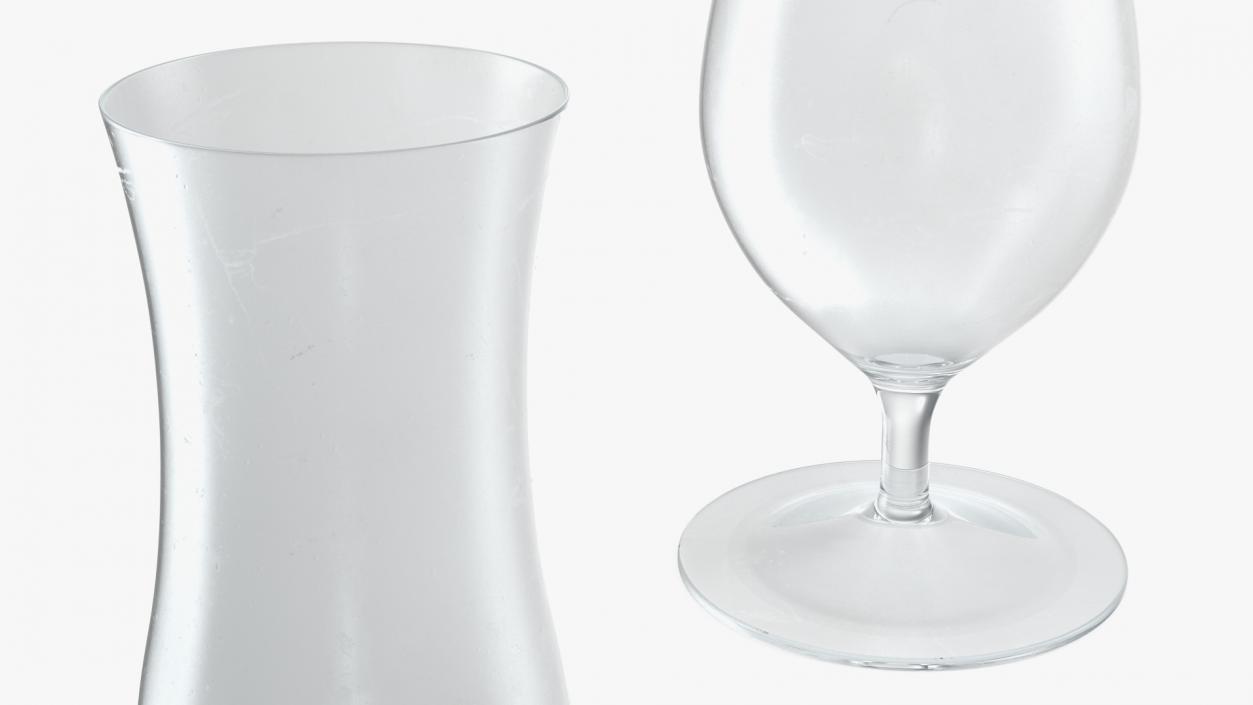 3D model Empty Cocktail Glass