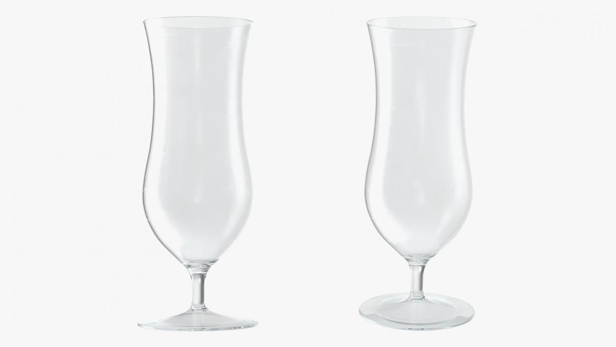 3D model Empty Cocktail Glass