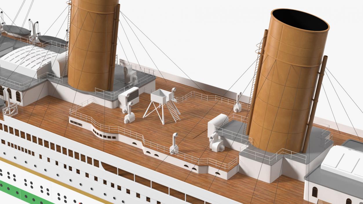 HMHS Britannic 3D model