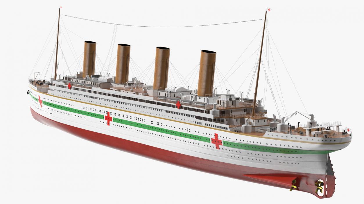 HMHS Britannic 3D model