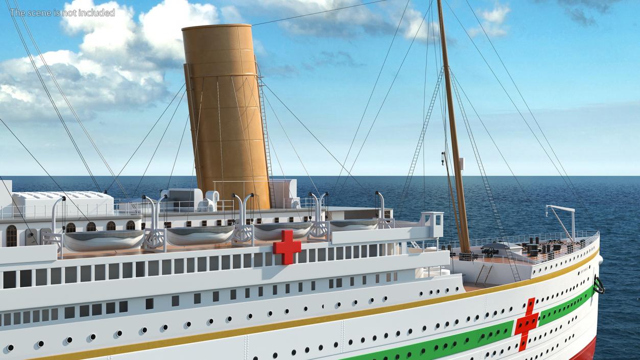 HMHS Britannic 3D model