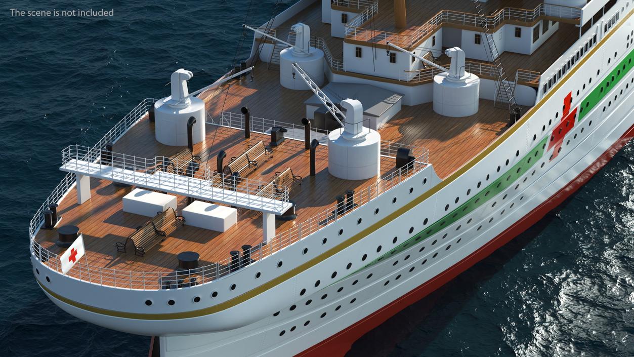 HMHS Britannic 3D model