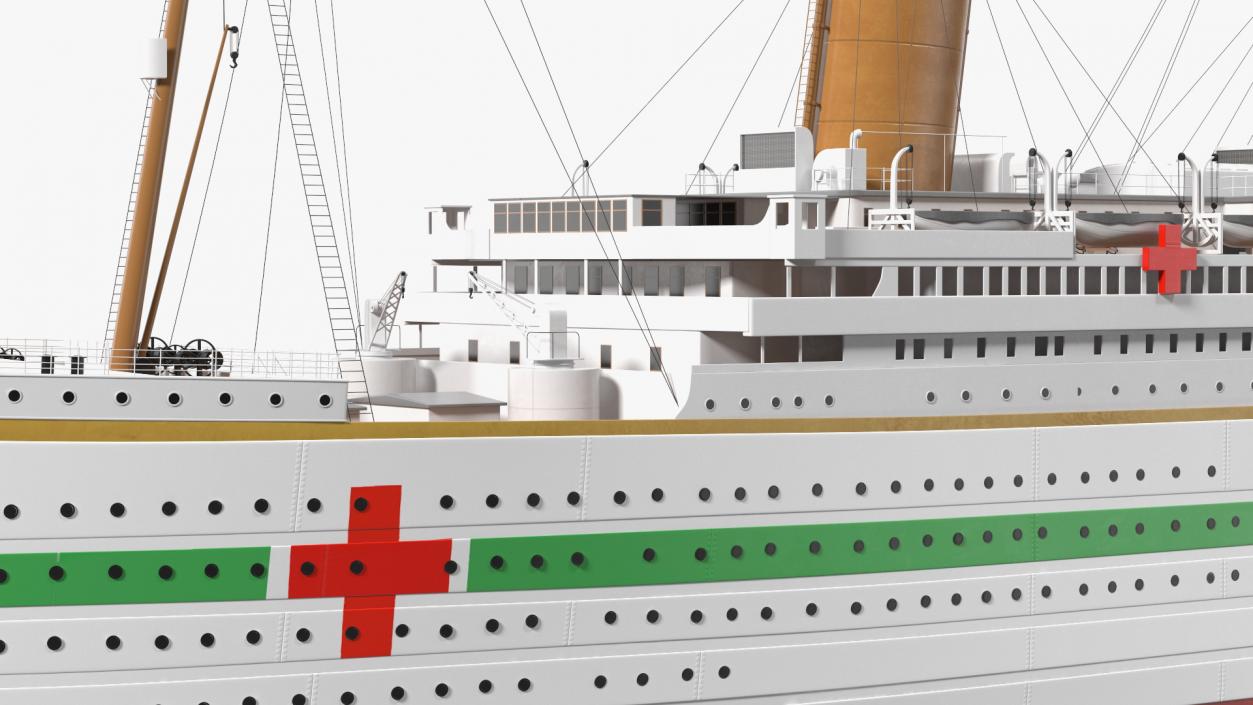 HMHS Britannic 3D model