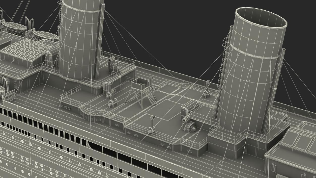 HMHS Britannic 3D model