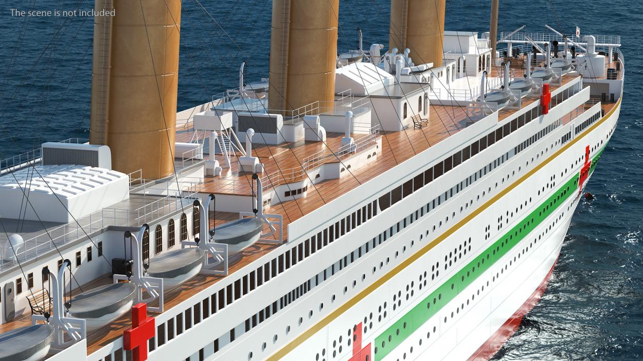 HMHS Britannic 3D model