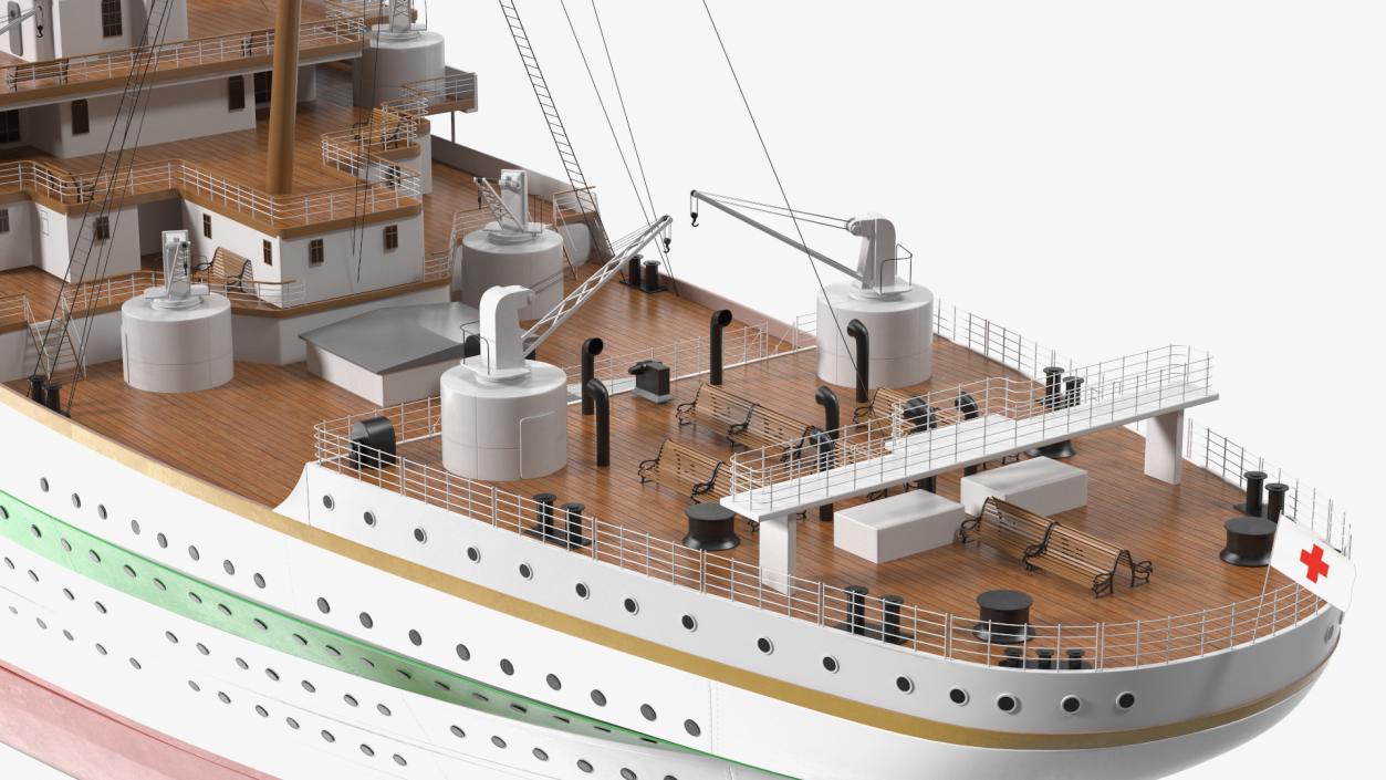 HMHS Britannic 3D model