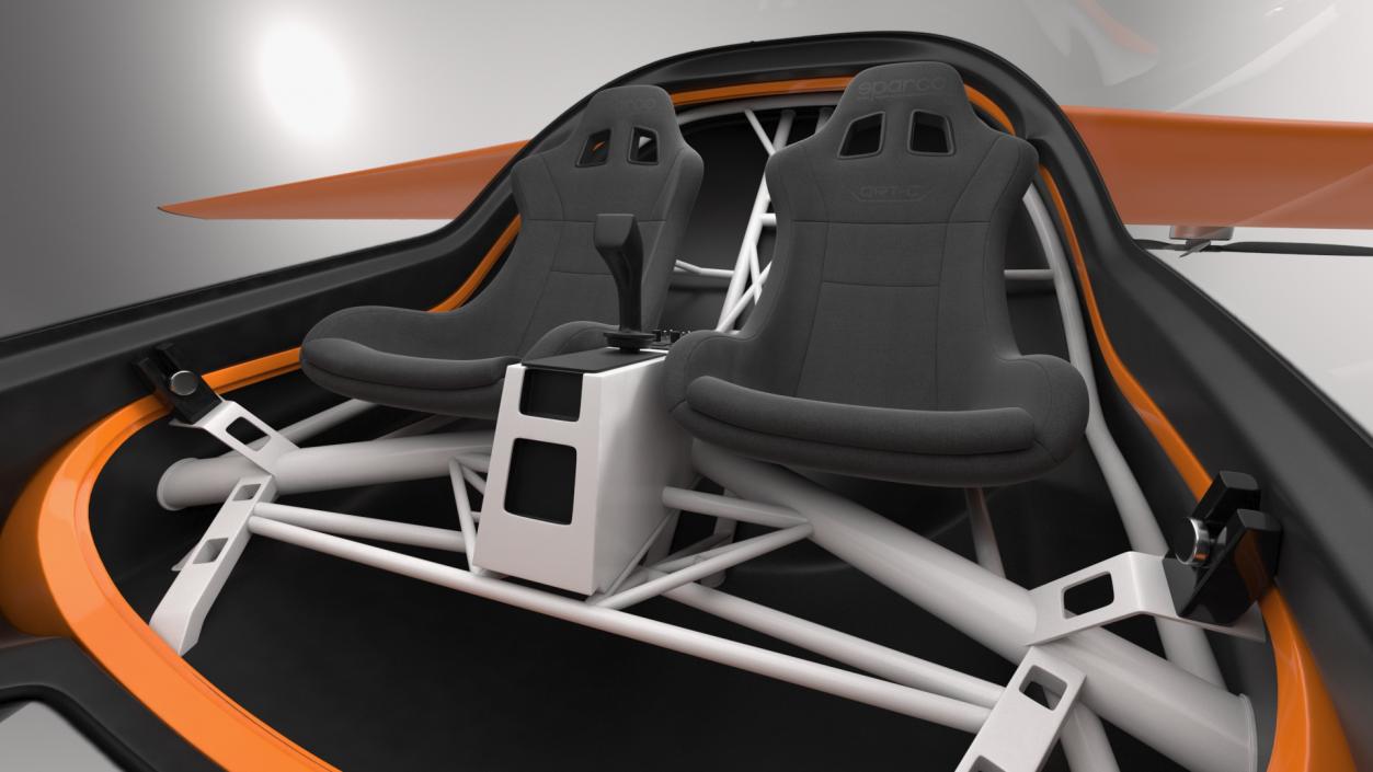 3D Electric Personal Air Mobility Vehicle model