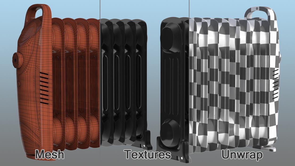 3D model Radiators Collection