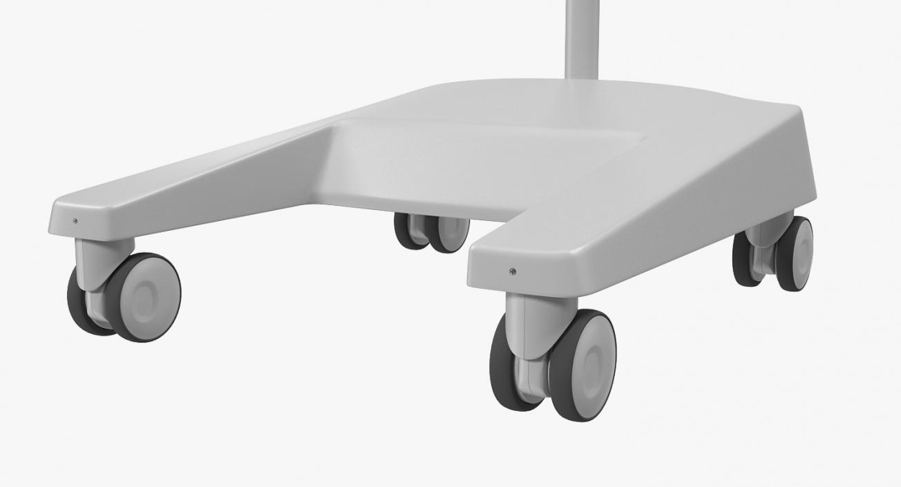 Medical Stand on Rollers 3D model