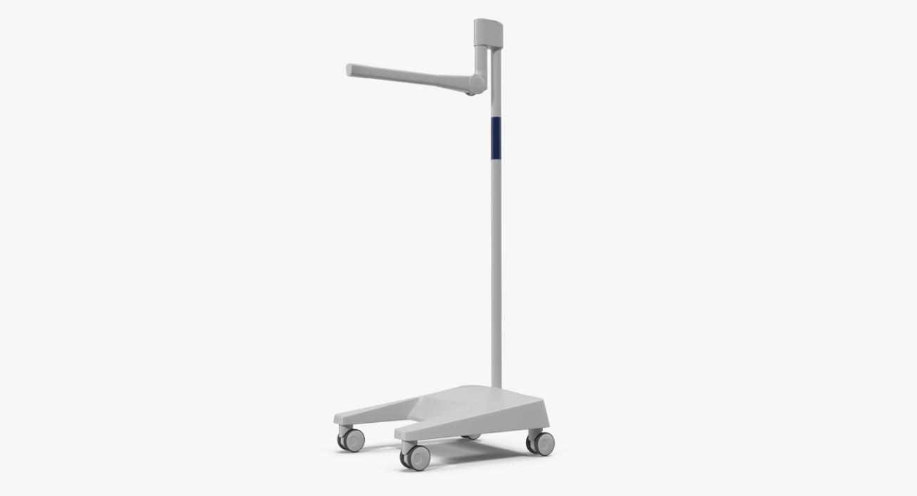 Medical Stand on Rollers 3D model