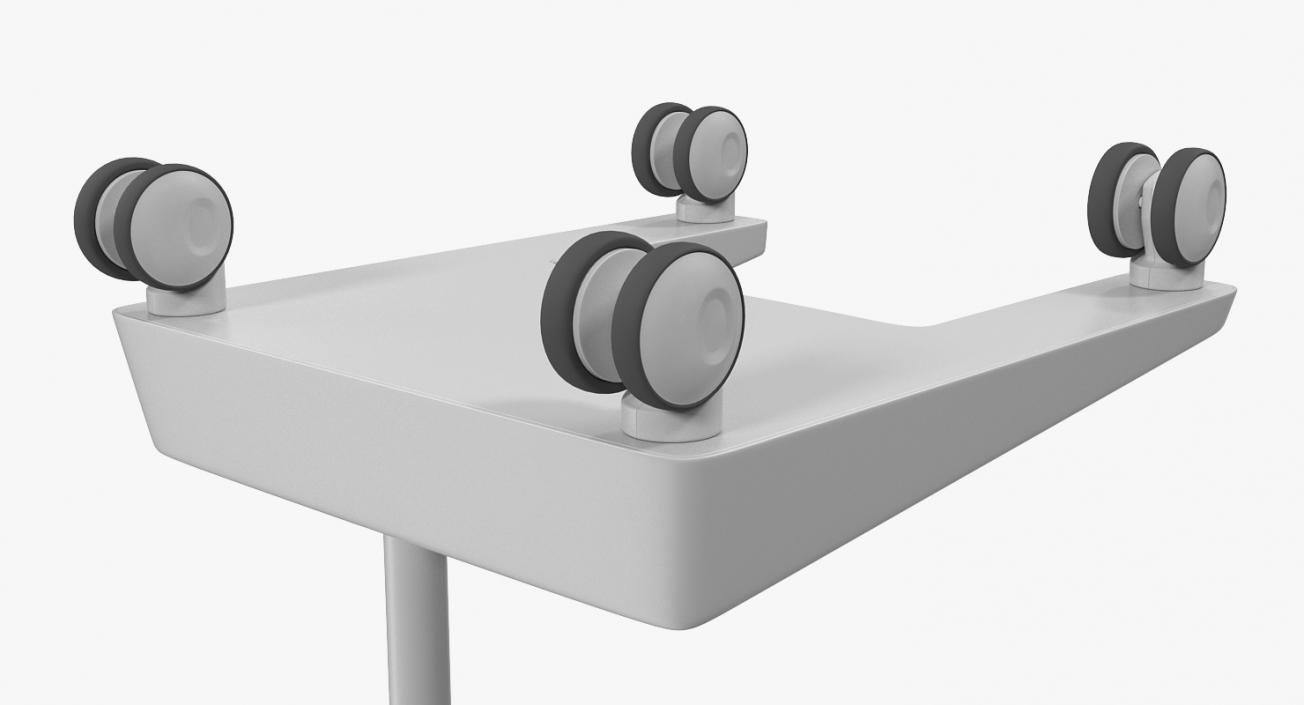 Medical Stand on Rollers 3D model