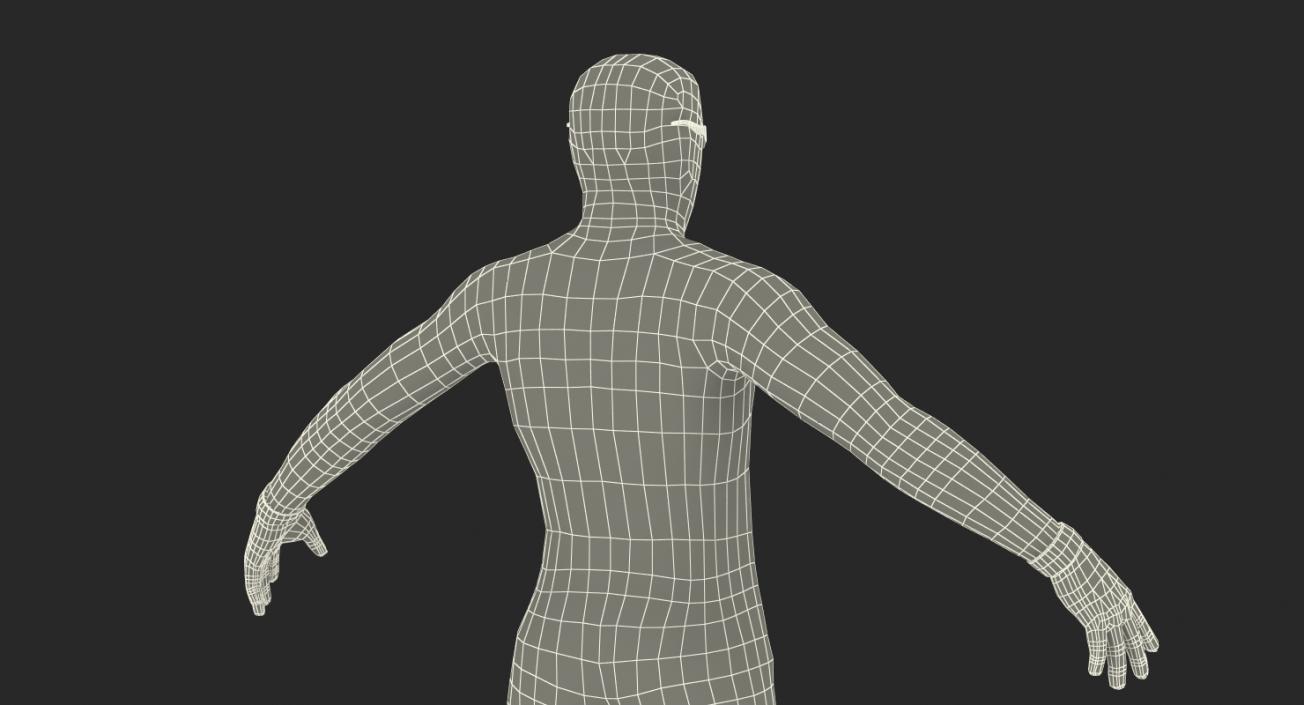 3D model Speed Skater Suit Generic