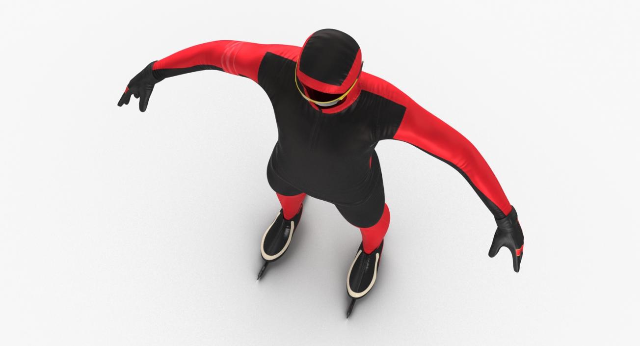 3D model Speed Skater Suit Generic