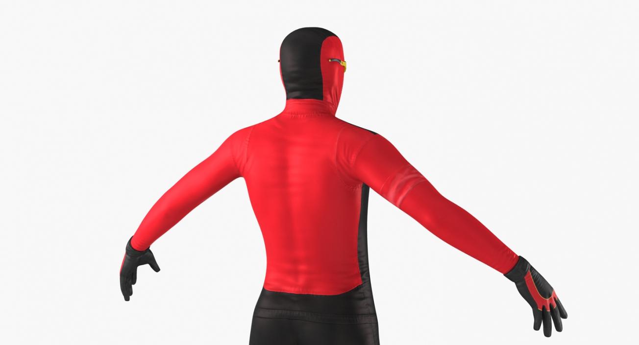 3D model Speed Skater Suit Generic