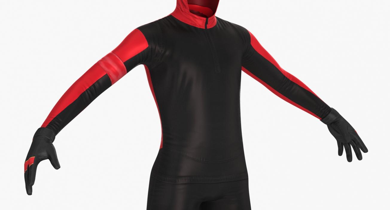 3D model Speed Skater Suit Generic