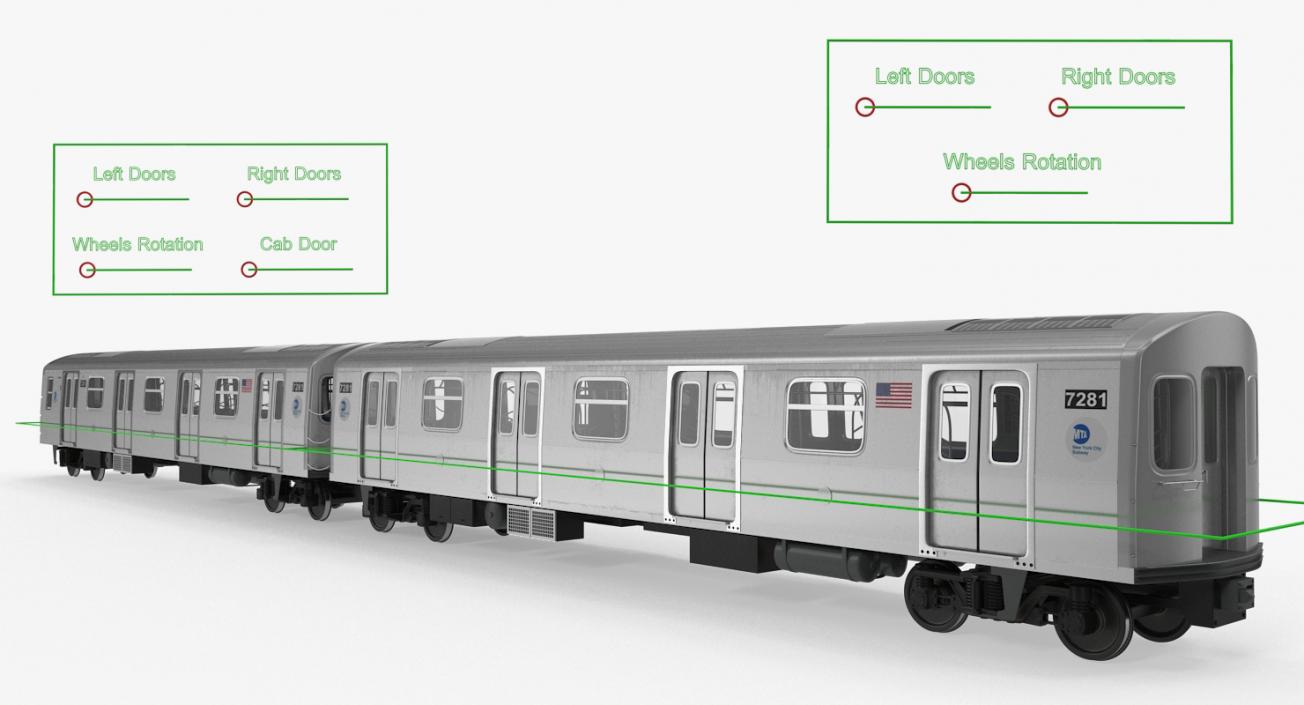 NHC Public Rigged Vehicles Collection 3D