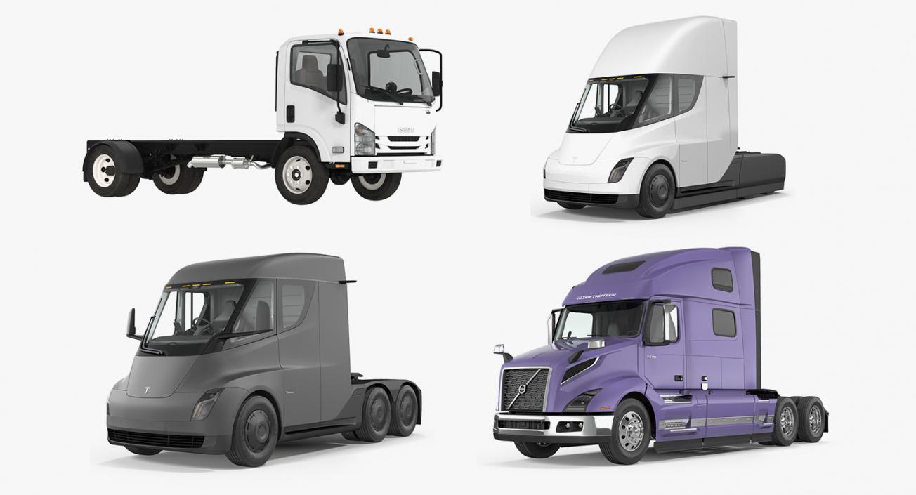 Trucks 3D Models Collection 3 3D model