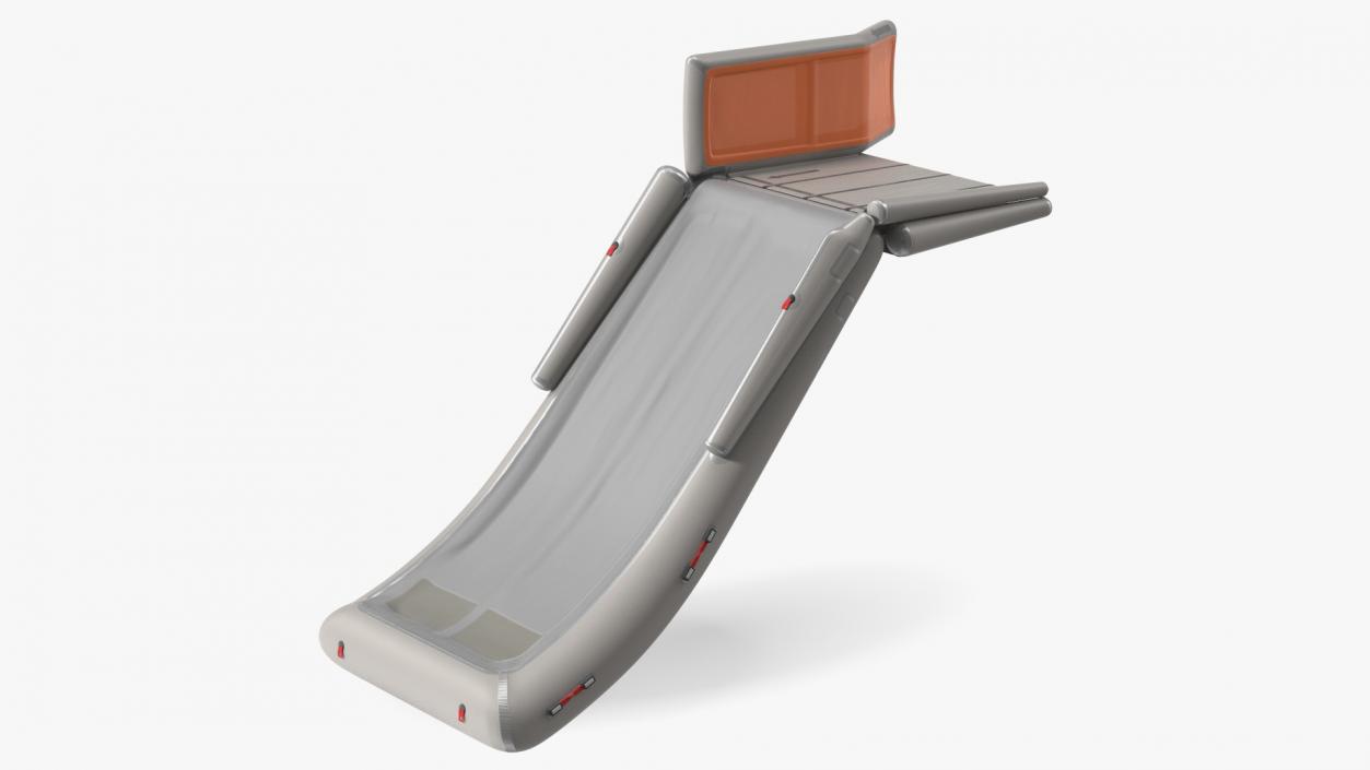 Inflatable Evacuation Slide Wing 3D