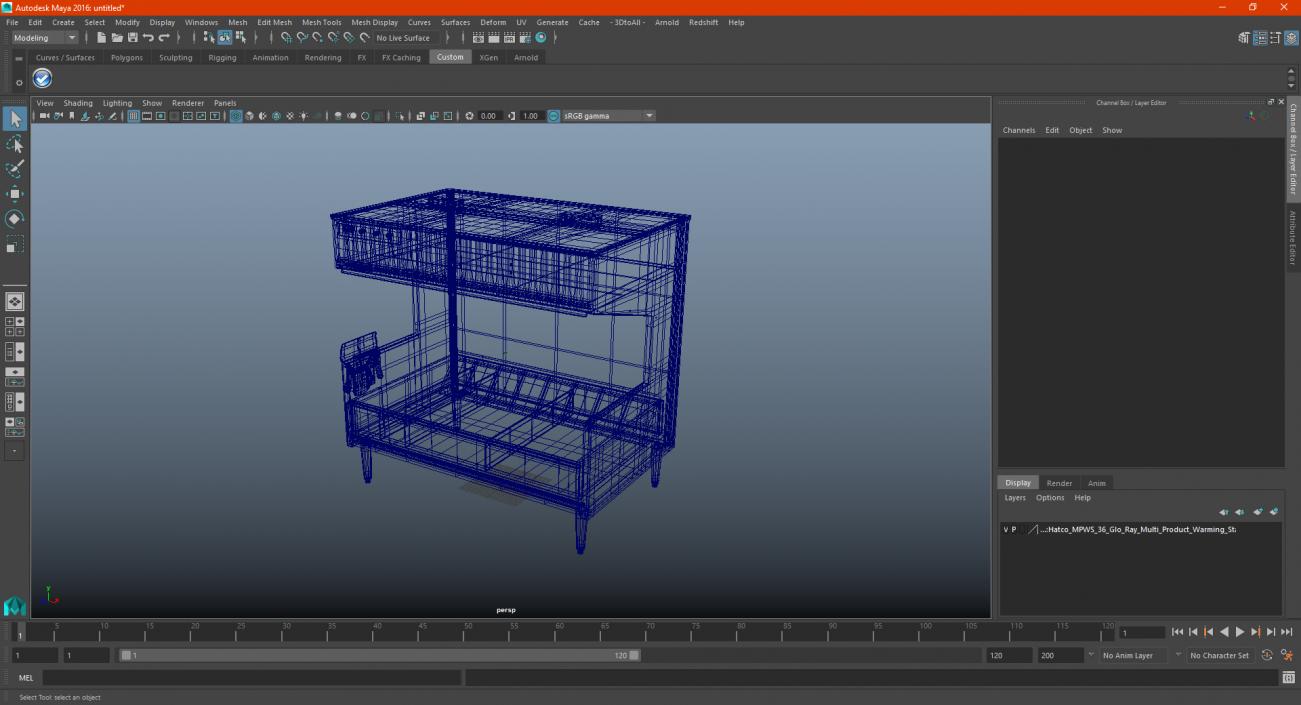 Professional Multi Product Warming Station 3D