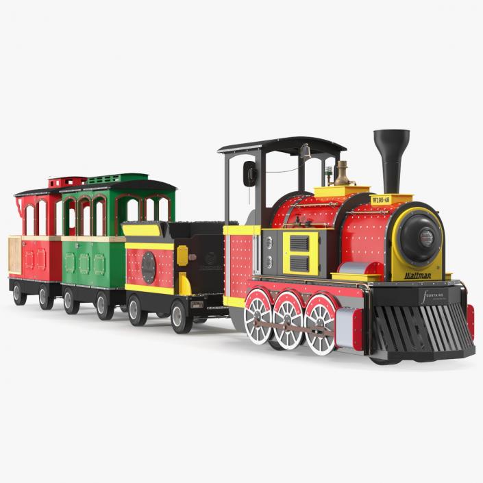 3D model Wattman Mini Express Children Train