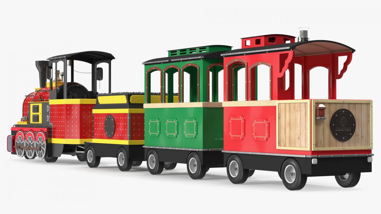 3D model Wattman Mini Express Children Train