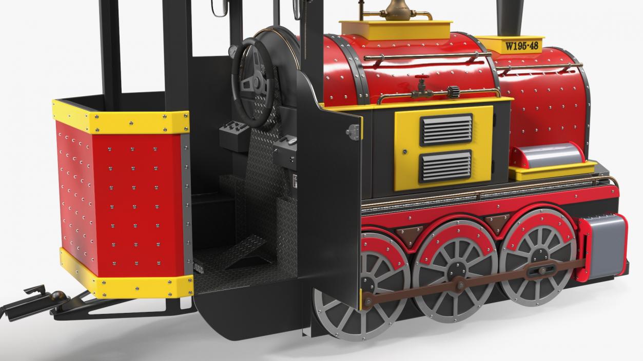 3D model Wattman Mini Express Children Train