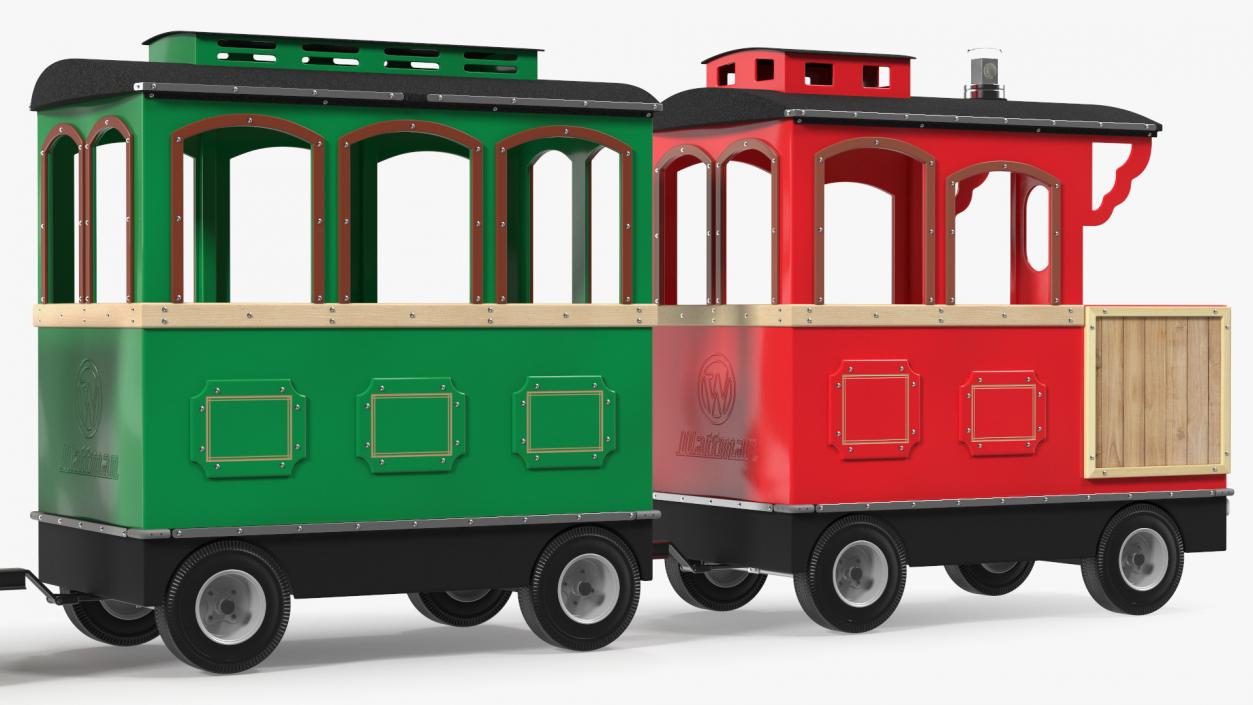 3D model Wattman Mini Express Children Train