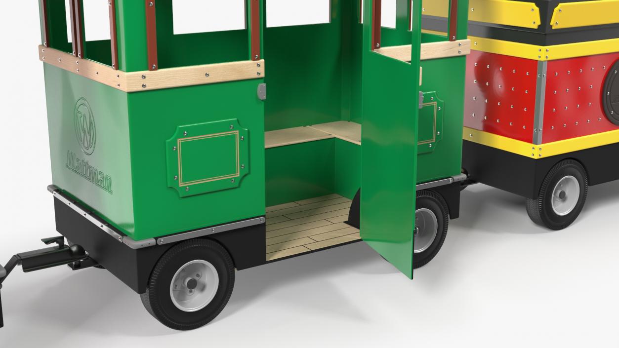 3D model Wattman Mini Express Children Train