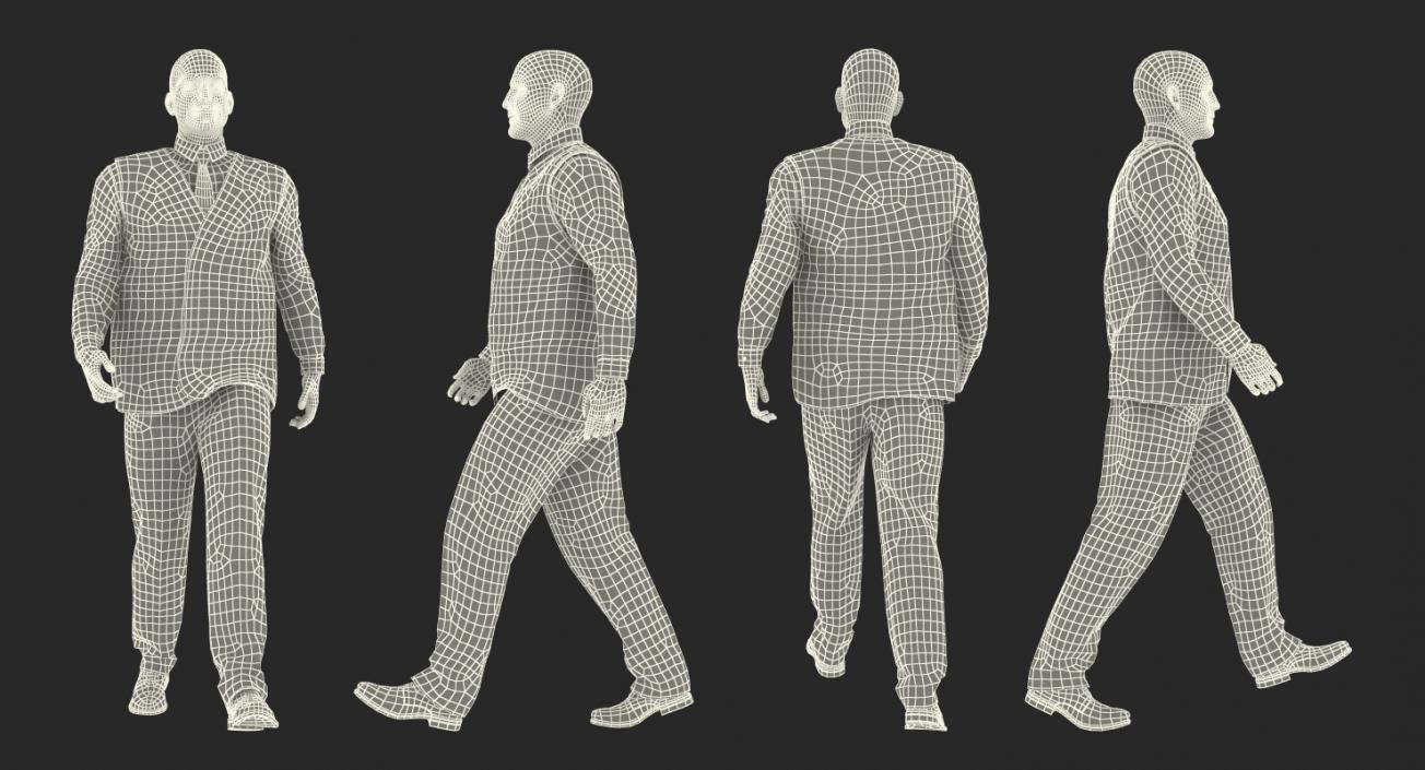 3D Port Engineer Walking Pose