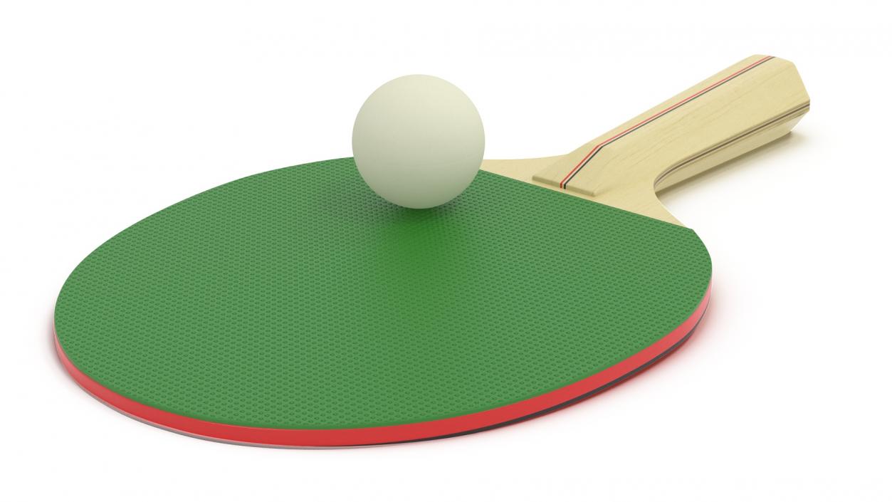 Table Tennis Racket 3D model