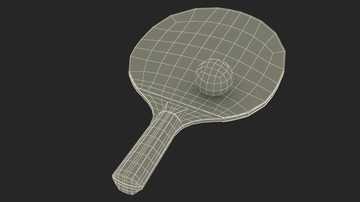 Table Tennis Racket 3D model