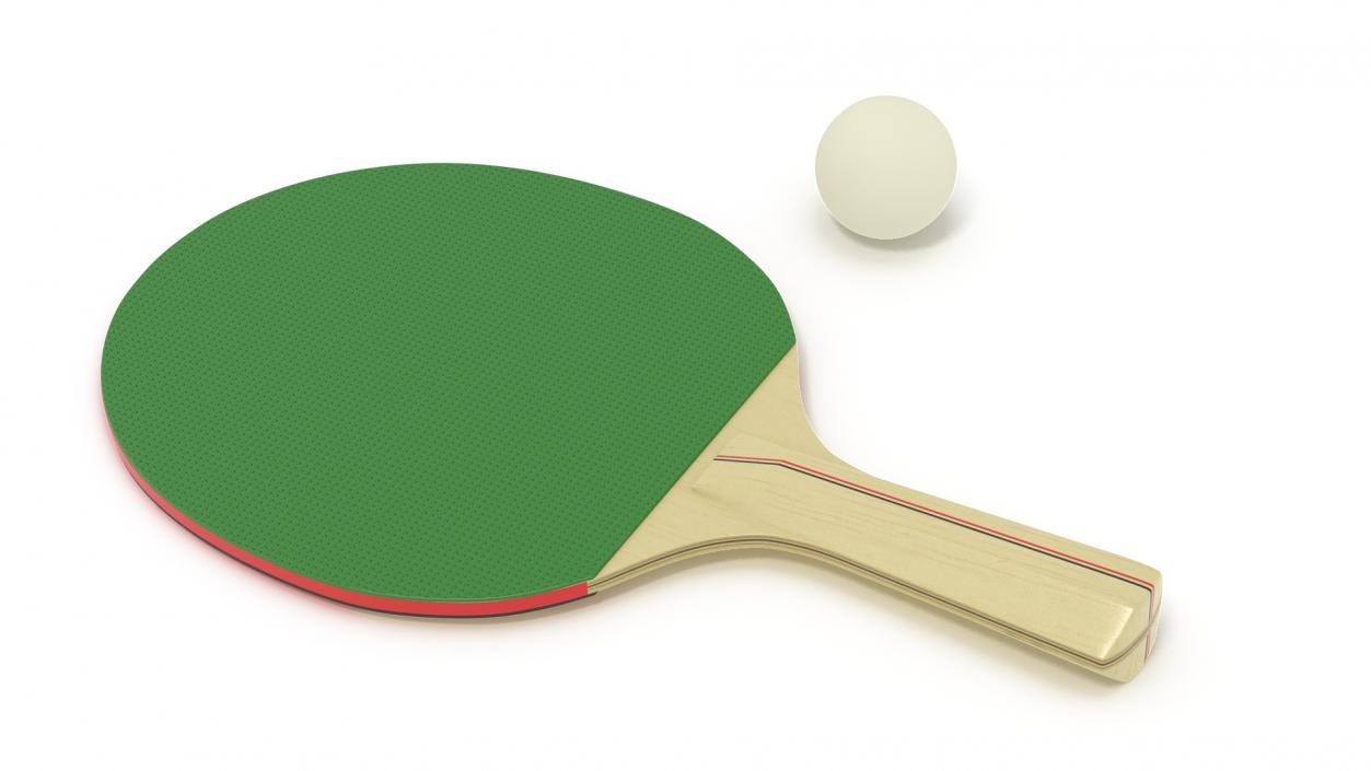 Table Tennis Racket 3D model