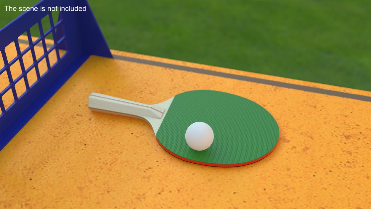 Table Tennis Racket 3D model