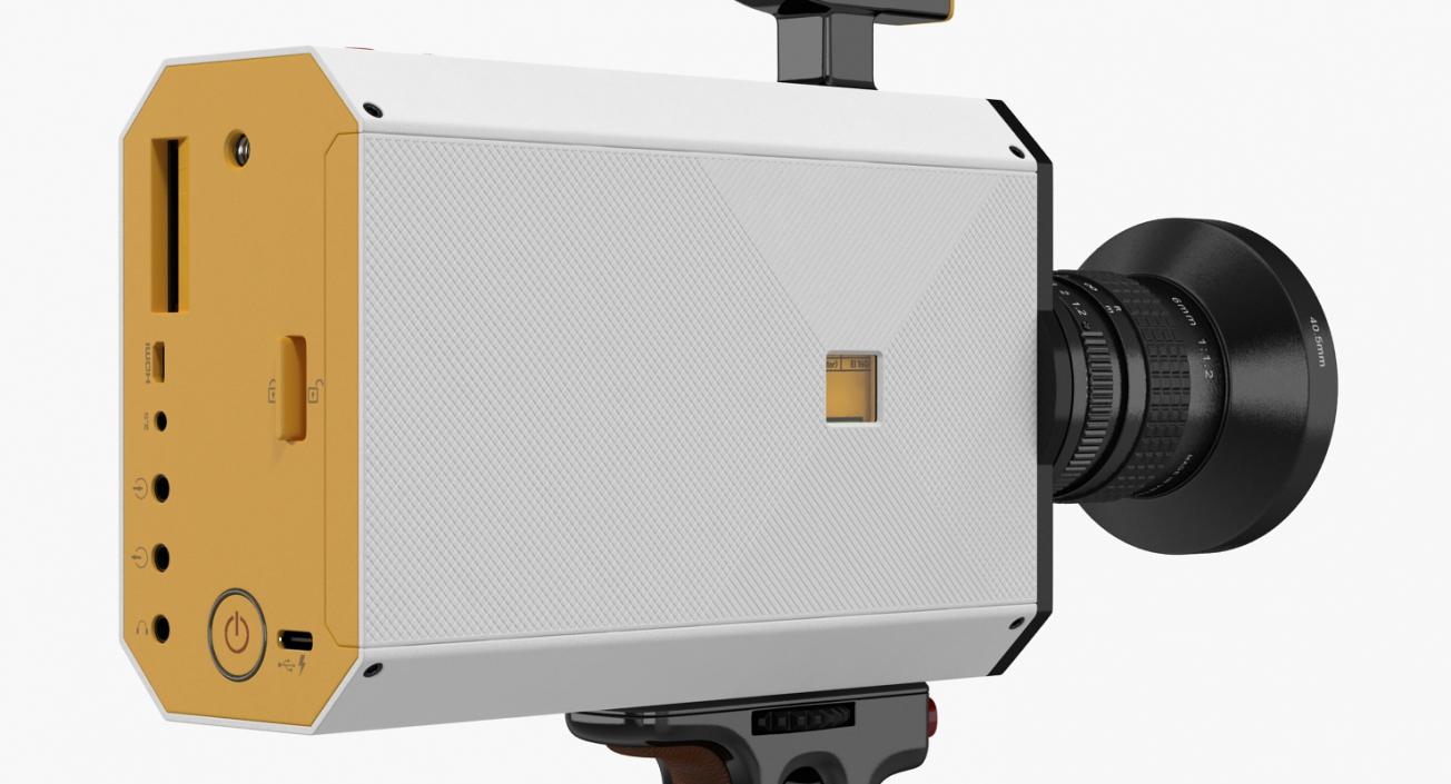 3D Kodak Super 8 Movie Camera