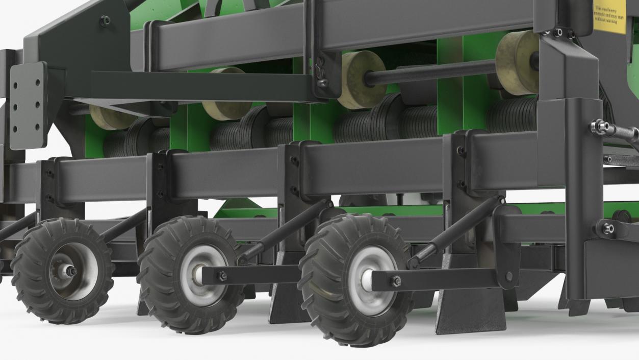 Miedema Structural 4000 Potato Planter Green Used 3D model