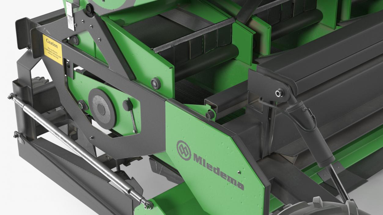 Miedema Structural 4000 Potato Planter Green Used 3D model