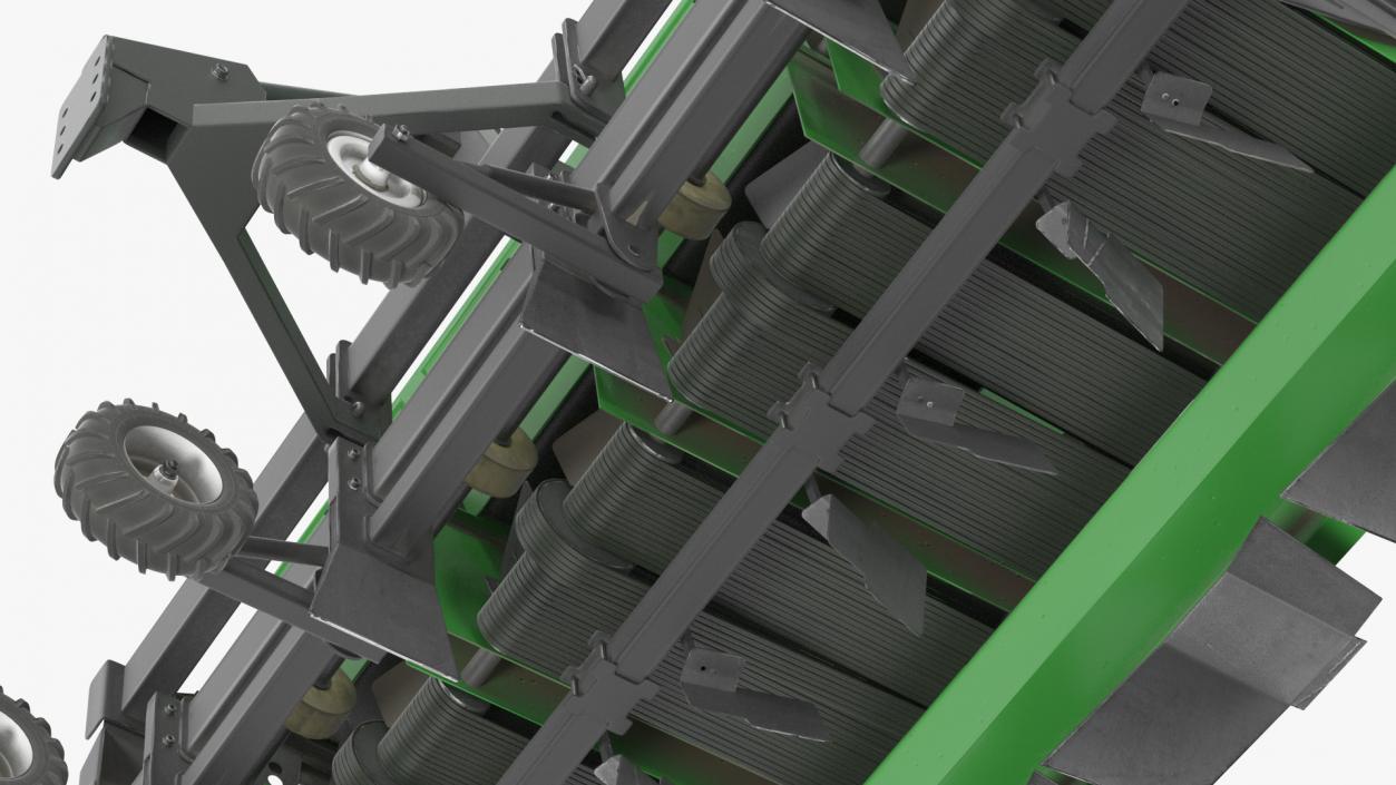 Miedema Structural 4000 Potato Planter Green Used 3D model