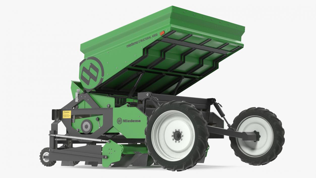 Miedema Structural 4000 Potato Planter Green Used 3D model