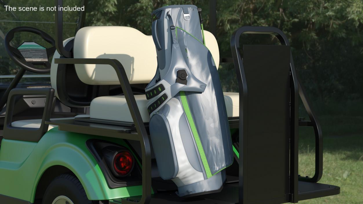 Golf Bag Nike with Stand 3D model