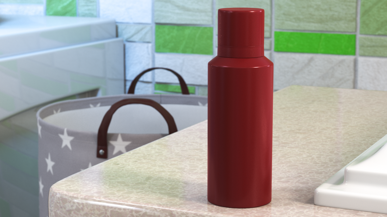 Shave Gel Small Can 3D model