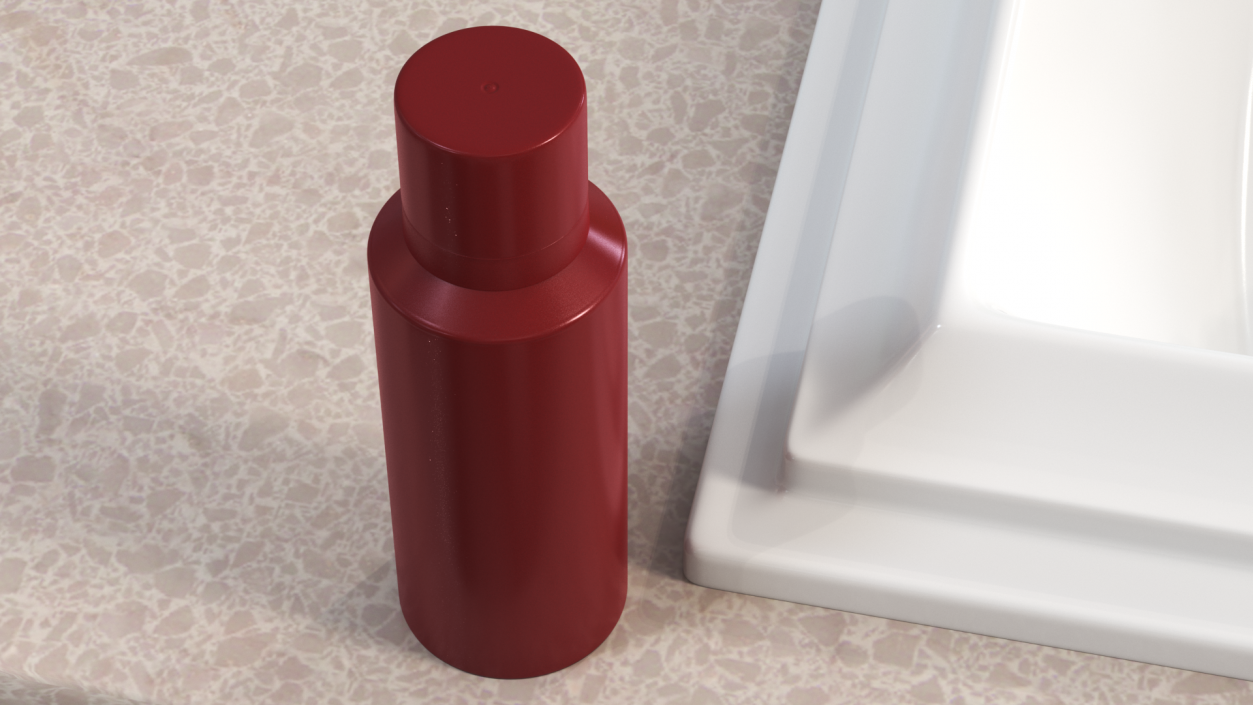 Shave Gel Small Can 3D model