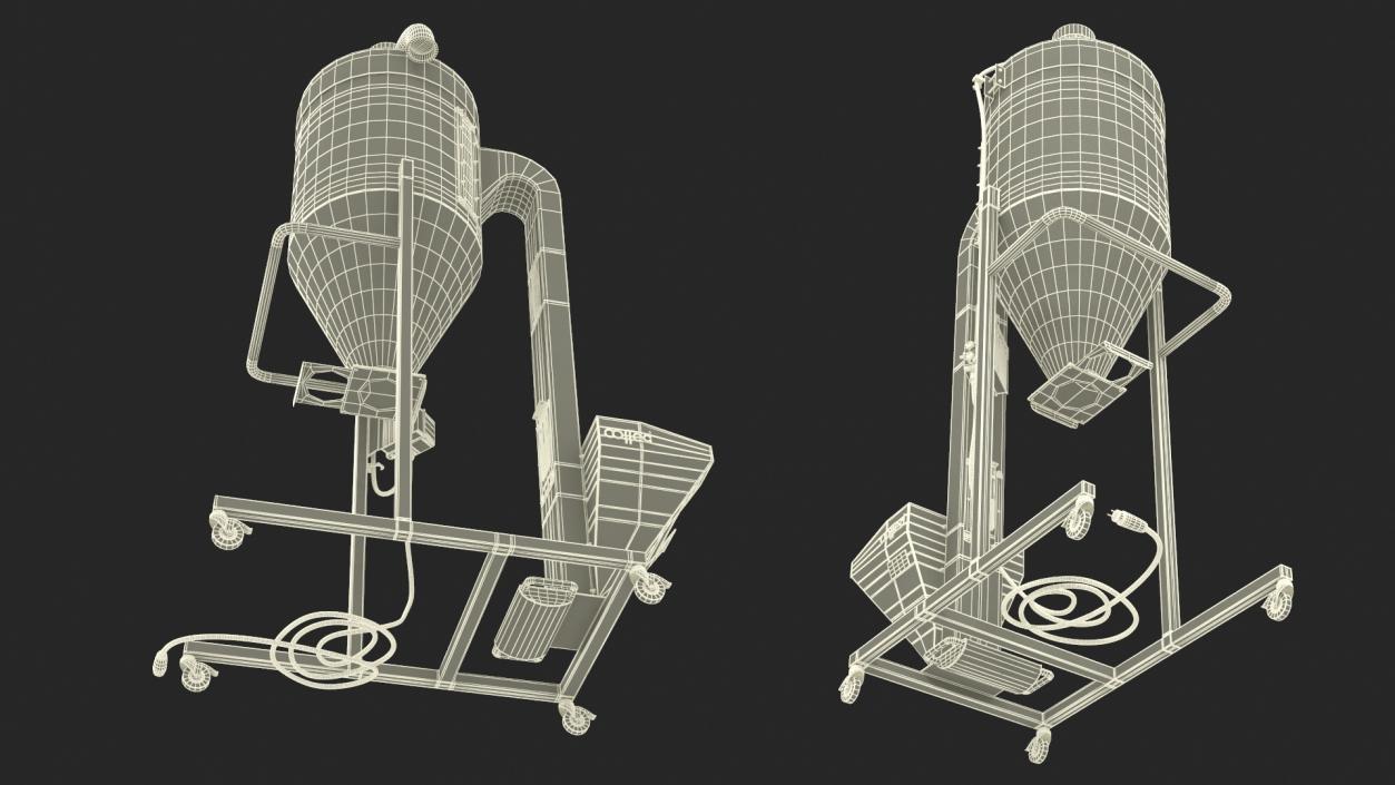 3D model Coffee Destoner Machine Coffed