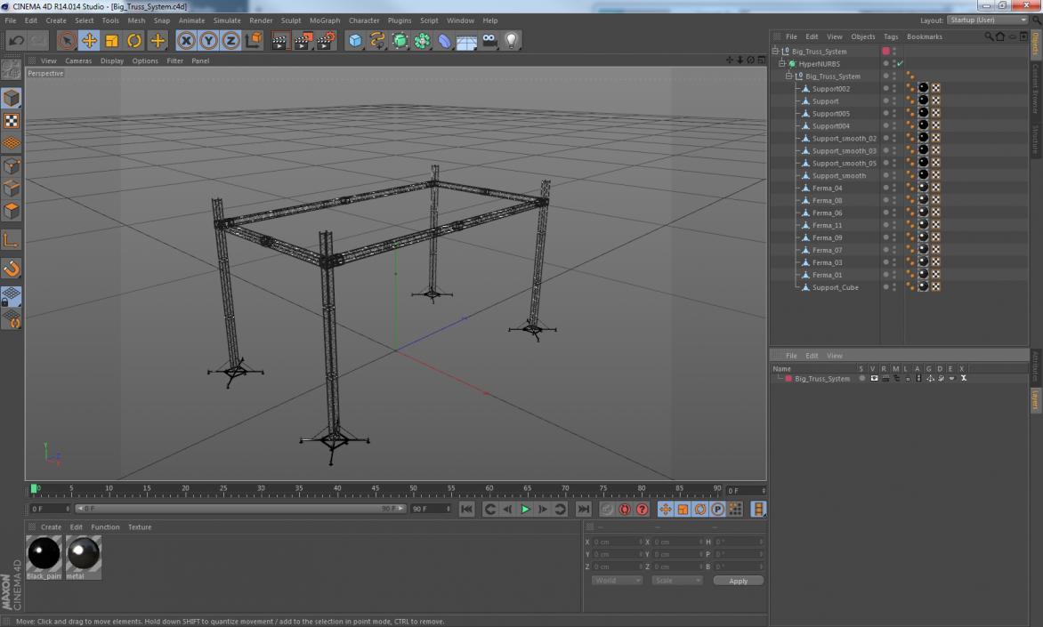 3D Big Truss System