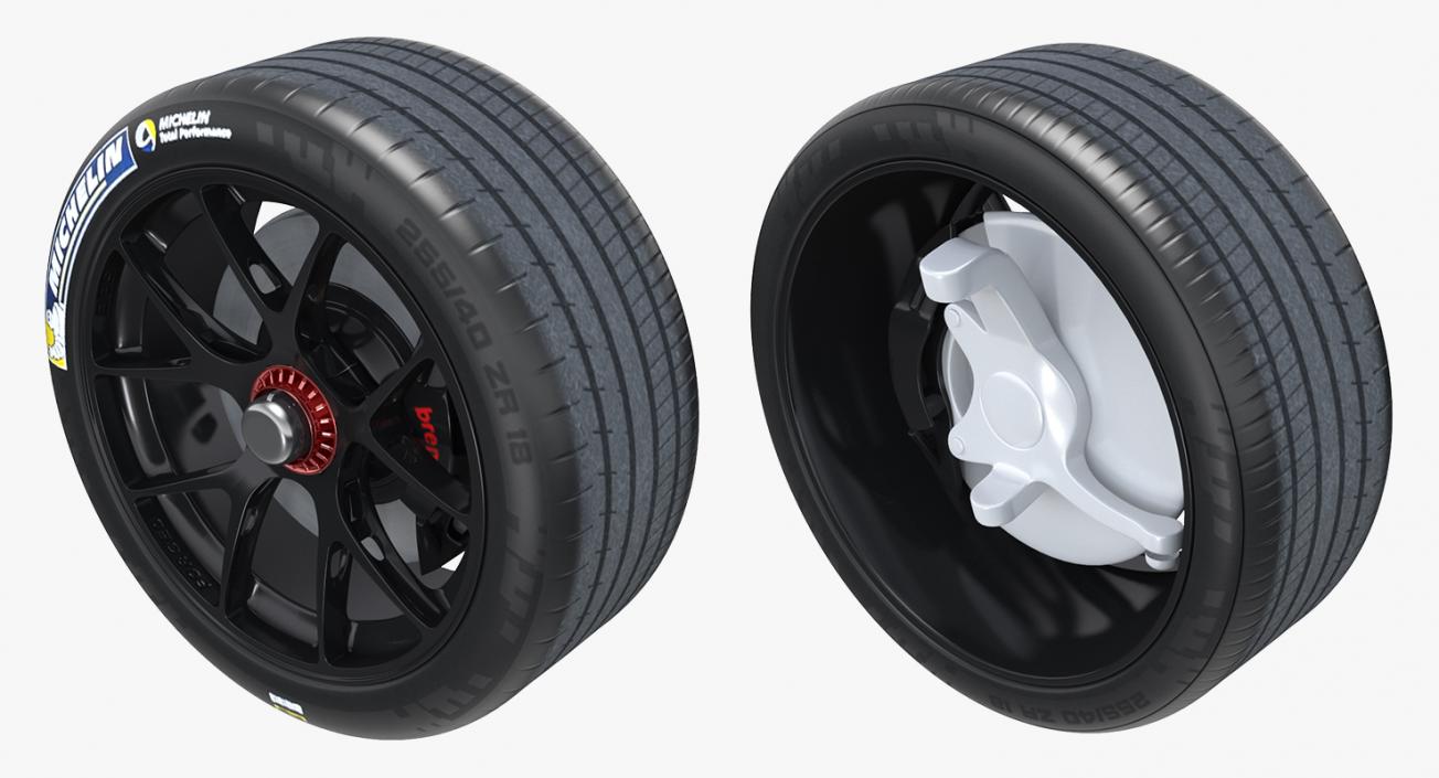 Toyota Racing Wheel 3D model