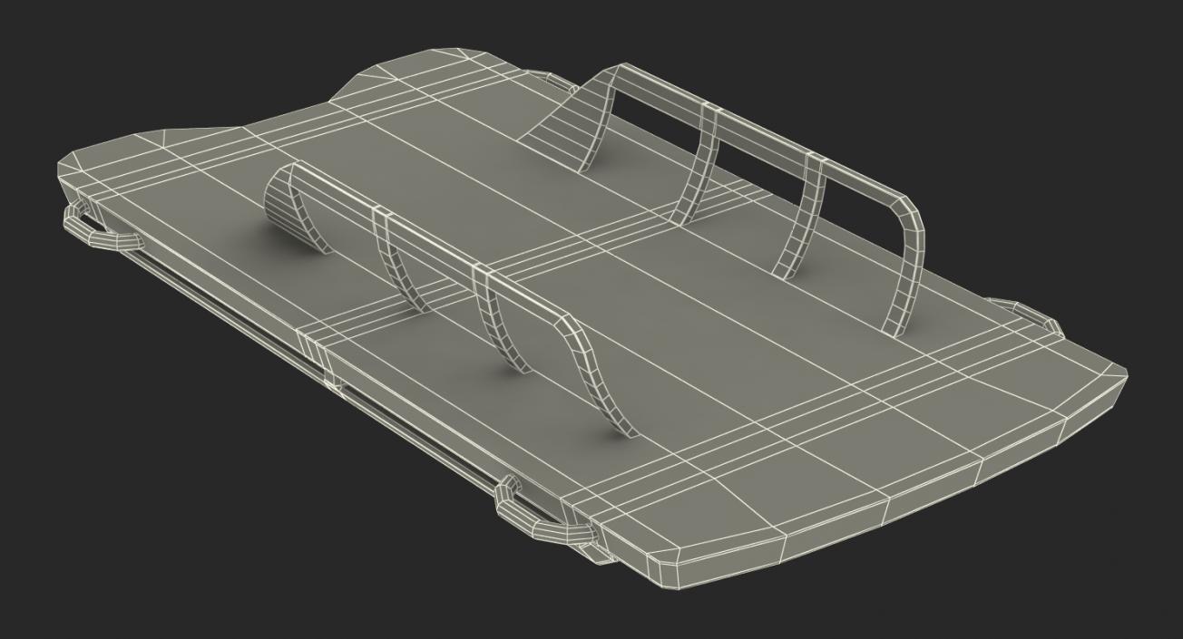 3D Skeleton Sled model