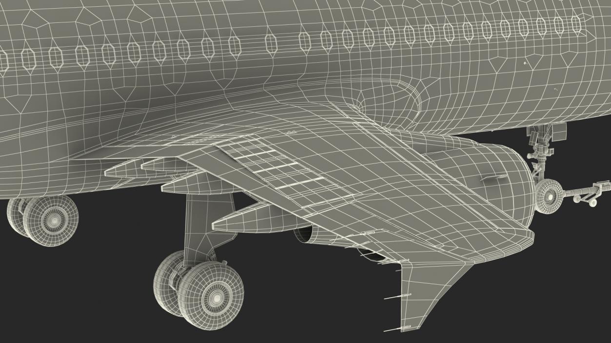 3D model Aircraft Tractor Towing Airbus A320