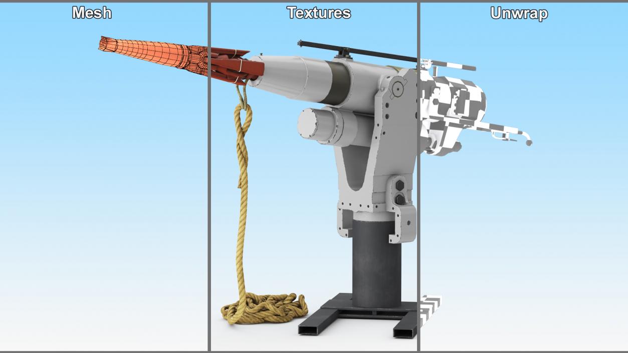 3D Harpoon Deck Gun